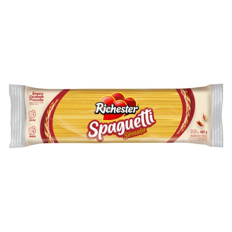 MACARRAO RICHESTER SPAGHETTI FD 14X400G