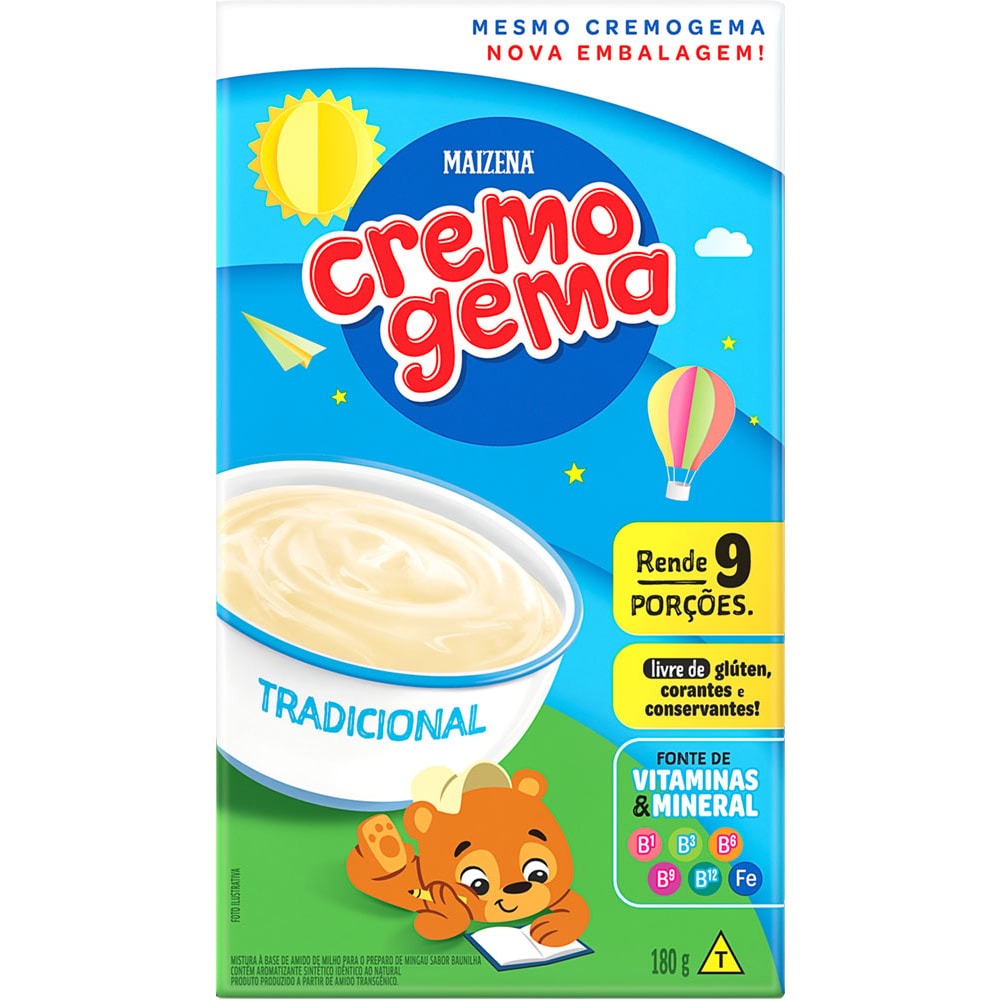 CREMOGEMA TRADICIONAL 180G UN