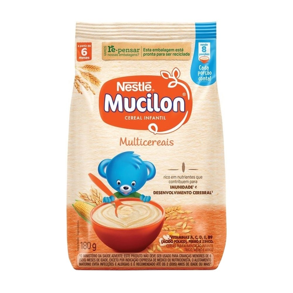 MUCILON SACHE MULTICEREAIS 12X180G
