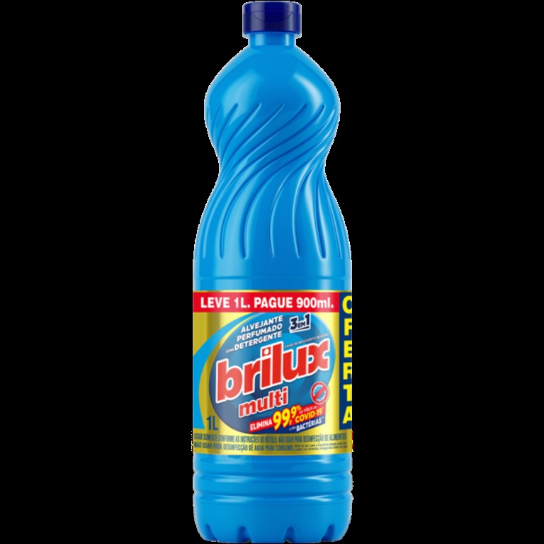 AGUA SANITARIA BRILUX MULTI LV1L PG900ML 12X1LT