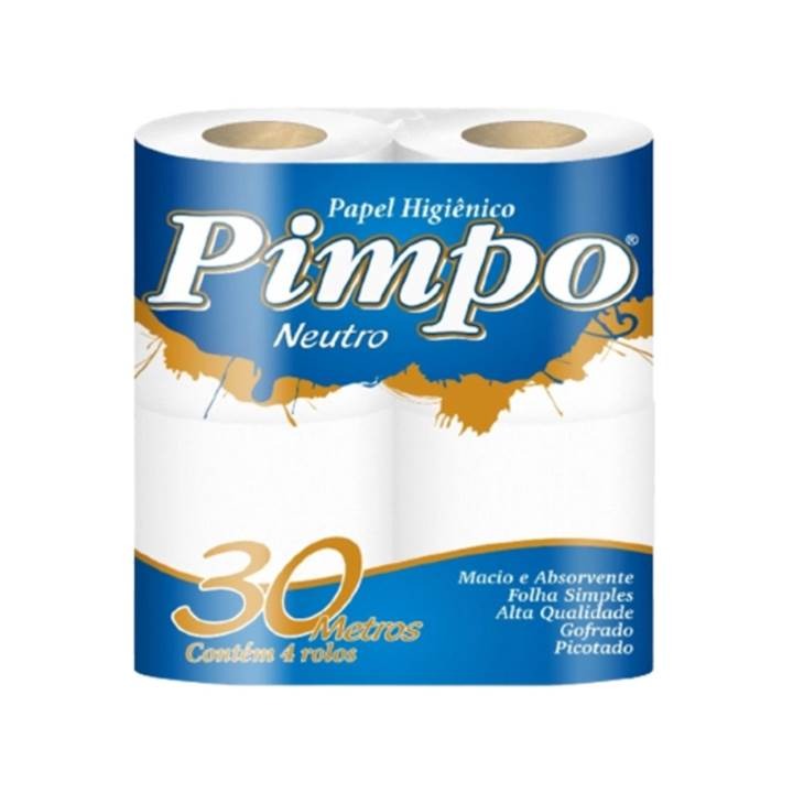 PAPEL HIGIENICO PIMPO NEUTRO FD16X4