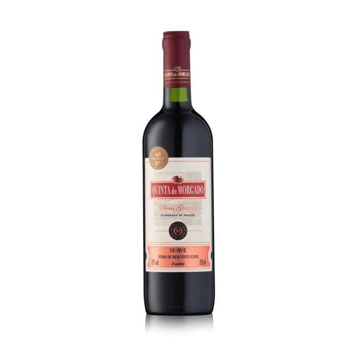 VINHO QUINTA DO MORGADO TINTO SUAVE 12X750ML
